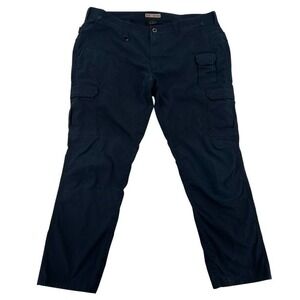 5.11 Tactical Men Navy Blue Ripstop Cargo Pants 42x32  Outdoor Hiking Gorpcore